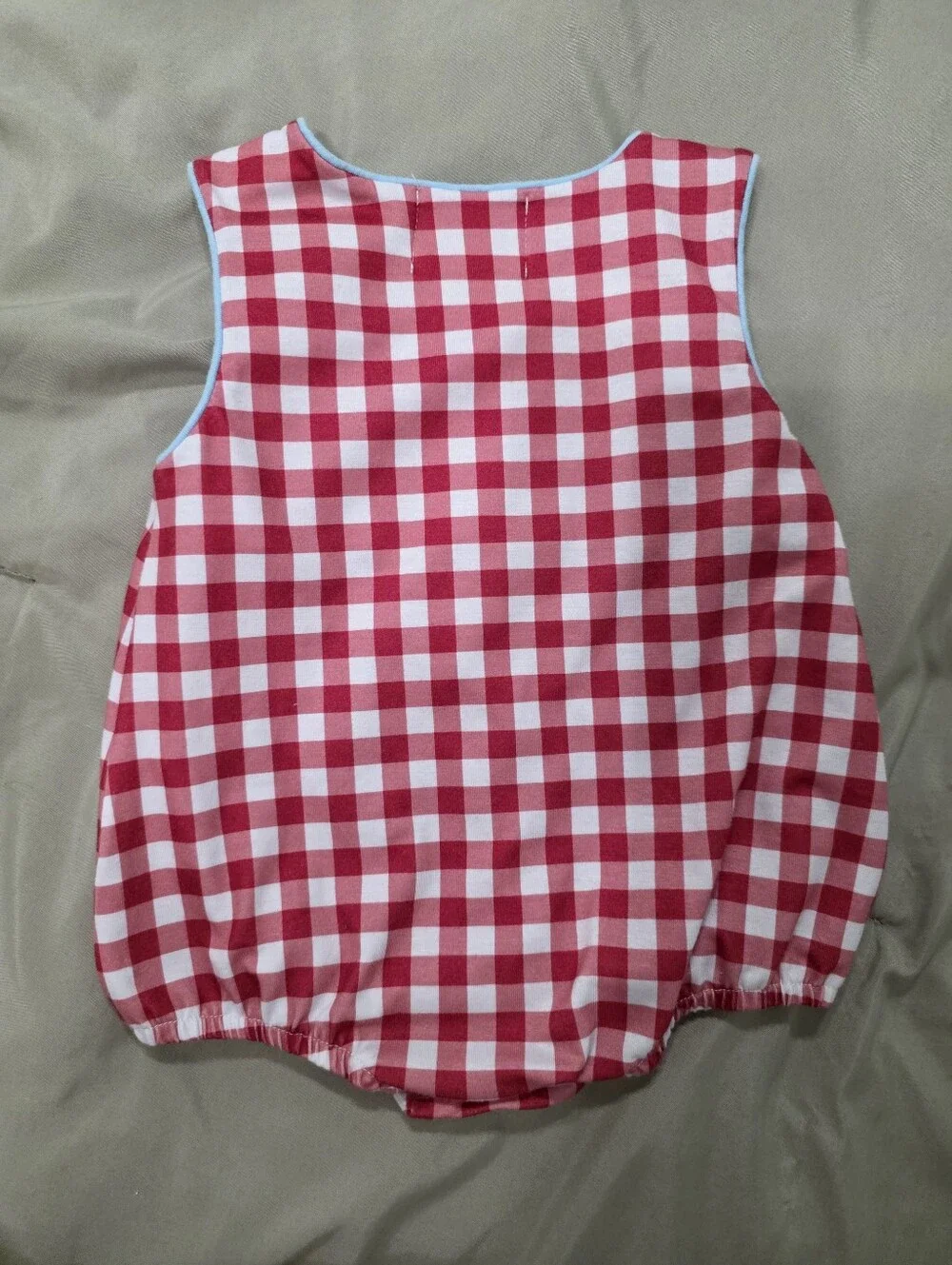 Maddy and Myla's Boutique Popsicle Red Plaid Bubble
